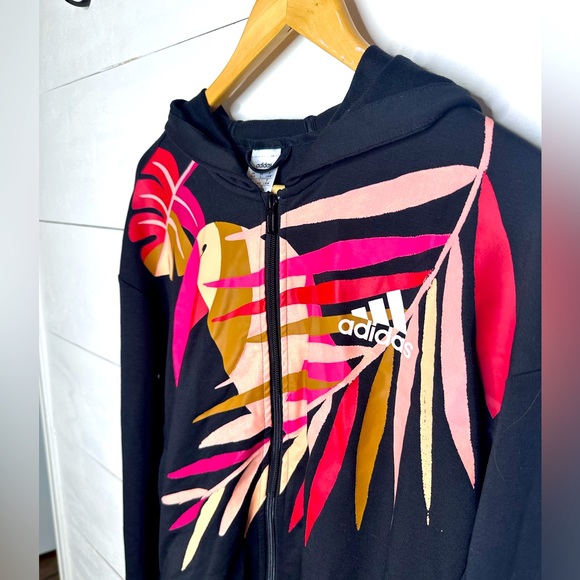 Jackets & Blazers - adidas | Tops | Adidas Women X Farm Rio Hooded Womens Hoodie - Size L